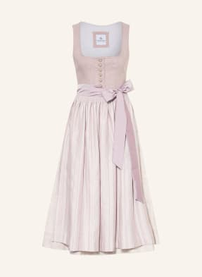 Hammerschmid Dirndl světle fialová / krémová