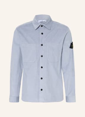Stone Island Cord-Overjacket blau