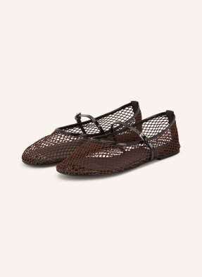 Steve Madden Baleríny Typu Mary Jane Mags tmavě hnědá
