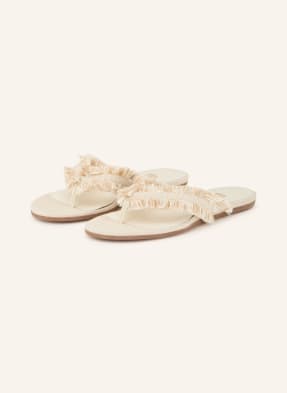 Jimmy Choo Prstové Ponožky Bay béžová / světle hnědá