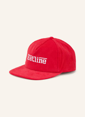 Hatline Lab Cord-Cap Automobile červená