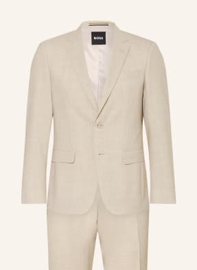 Boss Anzug Huge Slim Fit beige