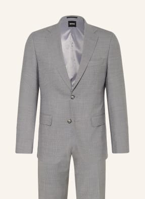 Boss Anzug Huge Slim Fit grau