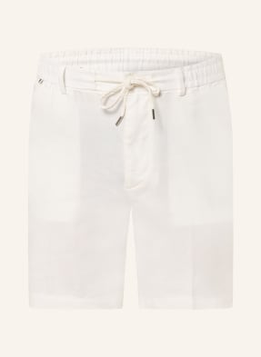 Boss Shorts Kane Mit Leinen weiss