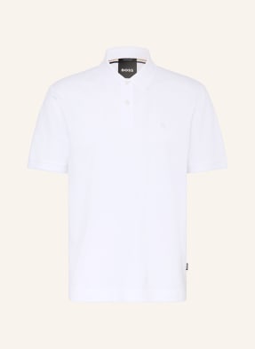 Boss Piqué-Poloshirt Parris weiss