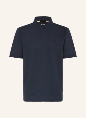 Boss Piqué-Poloshirt Parris blau
