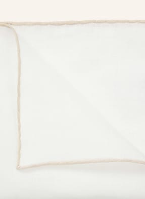 Boss Einstecktuch Aus Leinen beige
