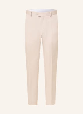 Boss Anzughose Slim Fit Mit Leinen grau