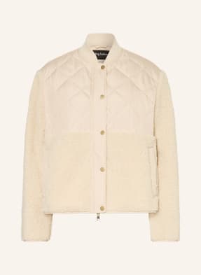 Darling Harbour Steppjacke Im Materialmix Mit Teddyfell beige