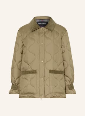 Darling Harbour Steppjacke gruen