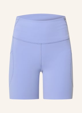 Lululemon Běžecké Legíny Fast And Free Hr Short 6in modrá
