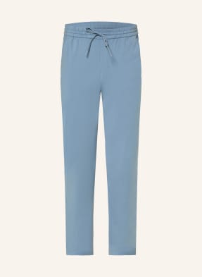 Lululemon Tréninkové Kalhoty Soft Jersey Classic Fit Regular modrá