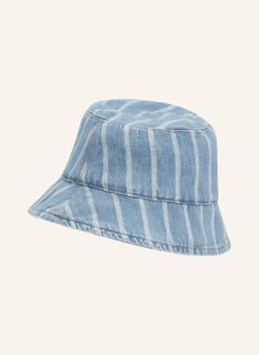 Marc O'polo Denim Klobouk S Širokou Krempou modrá / bílá
