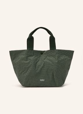 Hay Handtasche Grid Mini gruen