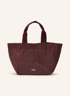 Hay Handtasche Grid Mini rot