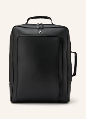 Montblanc Batoh Companion Ze Saffiana S Přihrádkou Na Notebook černá