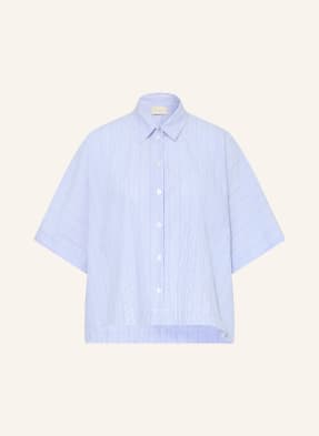 Milano Italy Košile Oversize modrá / bílá