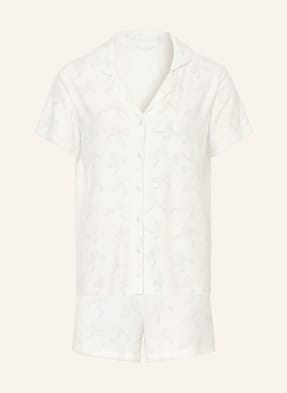 Skims Krátké Pyžamo Soft Lounge ivory pearl bows pri