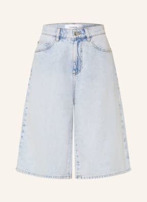 Comma Jeans-Bermudas blau