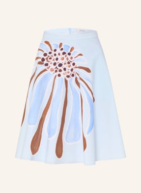 Dorothee Schumacher Sukně Flower Power tmavě modrá / hnědá / modrá