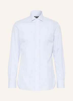 Zegna Košile Regular Fit tmavě modrá / bílá
