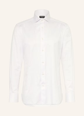Zegna Košile Regular Fit světle fialová / bílá