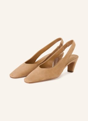 Lilienfels Slingpumps braun