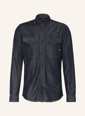 G-Star Džínová Košile Marine Slim Fit tmavě modrá