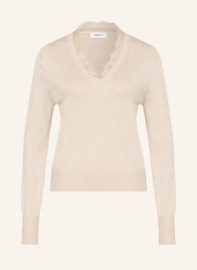 Darling Harbour Pullover Mit Spitze beige