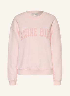 Anine Bing Mikina Spencer světle růžová