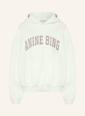 Anine Bing Mikina S Kapucí Harvey mátová / šedá