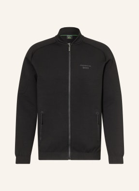 Boss Sweatjacke Spirit schwarz