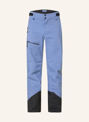 Peak Performance Lyžařské Kalhoty S Pevnou Vnější Vrstvou Alpine Gore-Tex modrá