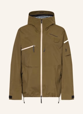 Peak Performance Hardshell Bunda Alpine Gore-Tex C-Knit™ khaki