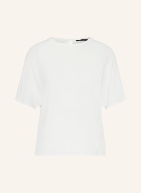 Luisa Cerano Blusenshirt Im Materialmix weiss