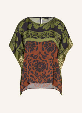 Luisa Cerano Blusenshirt Aus Satin gruen