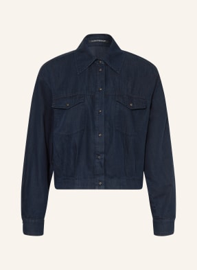 Luisa Cerano Jeansbluse blau