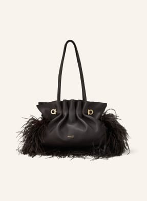 Ferragamo Handtasche Soft Bag braun