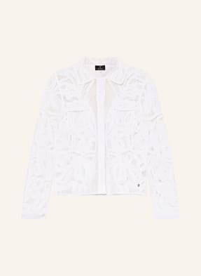 Monari Häkeljacke weiss