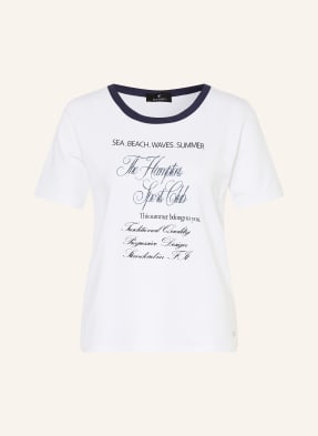 Monari T-Shirt Mit Schmucksteinen blau