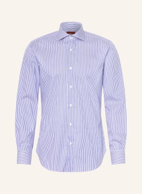Barba Napoli Košile Slim Fit modrá / bílá