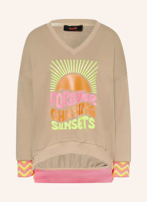 Miss Goodlife Oversized-Sweatshirt beige