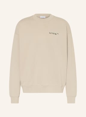 Off-White Mikina světle hnědá