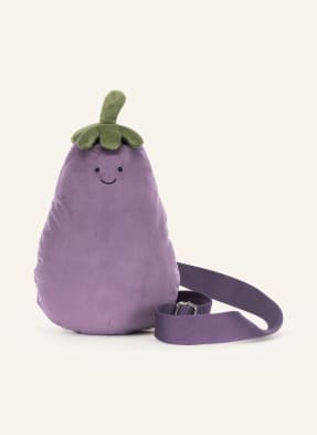 Jellycat Umhängetasche Amuseables Aubergine Bum lila