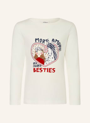 S.Oliver Red Longsleeve weiss