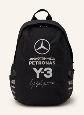 Y-3 Rucksack Mercedes - Amg Petronas Formula One Mit Laptop-Fach schwarz