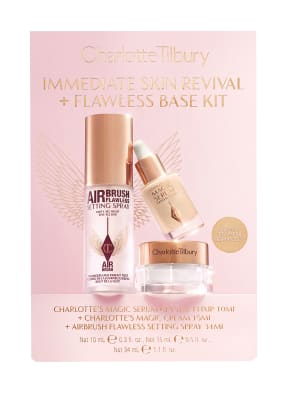 Charlotte Tilbury Immediate Skin Revival + Flawless Base Kit Pflege-Set