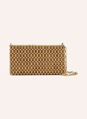 Reiss Schultertasche Beatrix Mit Schmuckperlen gold