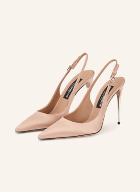 Dolce & Gabbana Slingpumps Raso beige
