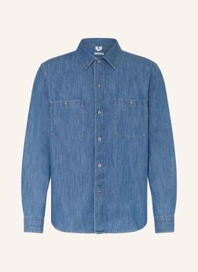 Arket Džínová Košile Relaxed Fit modrá